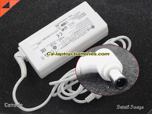  image of LG DA-48F19 ac adapter, 19V 2.53A DA-48F19 Notebook Power ac adapter LG19V2.53A48W-6.5X4.0mm-W