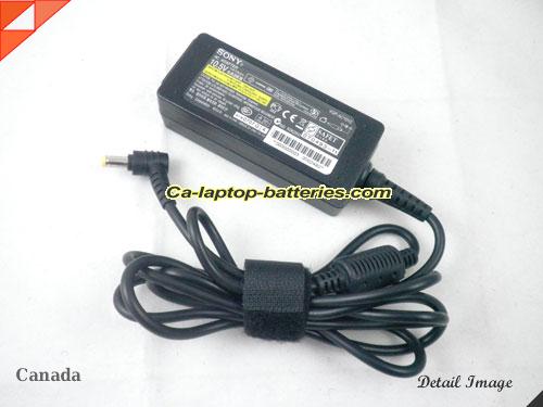  image of SONY VGP-AC10V6 ac adapter, 10.5V 1.9A VGP-AC10V6 Notebook Power ac adapter SONY10.5V1.9A20W-4.8x1.7mm