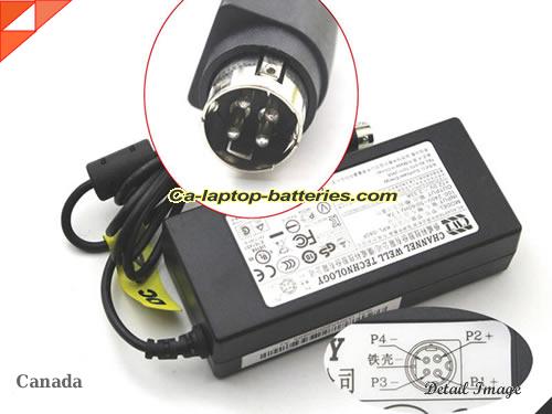  image of CWT KPL-040F ac adapter, 12V 3.33A KPL-040F Notebook Power ac adapter CWT12V3.33A40W-4pin