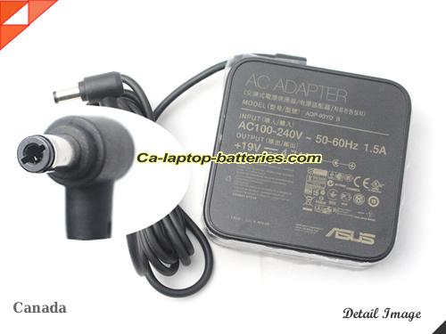  image of ASUS PA-1900-48 ac adapter, 19V 4.74A PA-1900-48 Notebook Power ac adapter ASUS19V4.74A90W-5.5X2.5mm-Square