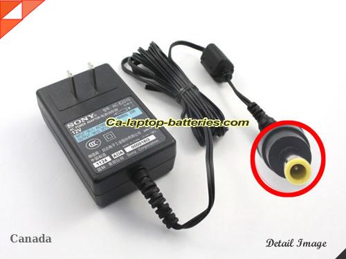  image of SONY AC-E1215 ac adapter, 12V 1.5A AC-E1215 Notebook Power ac adapter SONY12V1.5A18W-5.5x3.0mm-US