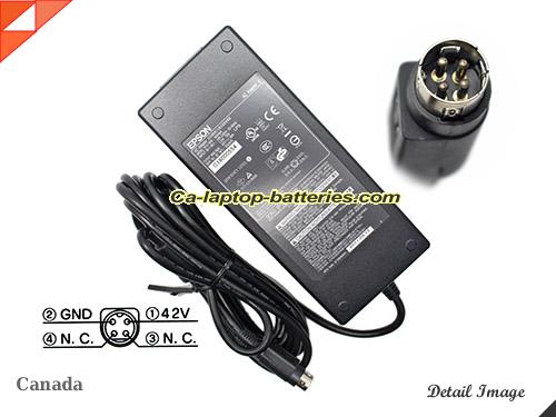  image of ESPON M248A ac adapter, 42V 1.38A M248A Notebook Power ac adapter EPSON42V1.38A58W-4PIN