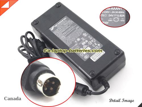  image of FSP FSP135-AAAN1 ac adapter, 24V 5.62A FSP135-AAAN1 Notebook Power ac adapter FSP24V5.62A135W-4PIN
