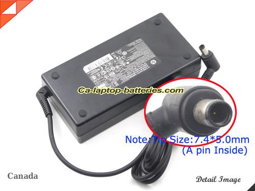  image of HP 681059-200 ac adapter, 19.5V 9.23A 681059-200 Notebook Power ac adapter HP19.5V9.23A180W-7.4x5.0mm