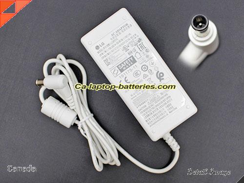  image of LG 19040G ac adapter, 19V 2.1A 19040G Notebook Power ac adapter LG19V2.1A40W-6.5x4.4mm-W