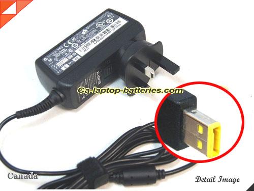  image of LENOVO 4X20E75063 ac adapter, 12V 3A 4X20E75063 Notebook Power ac adapter LENOVO12V3A36W-OEM-UK