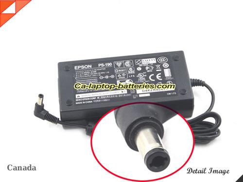 image of EPSON M169B ac adapter, 24V 3A M169B Notebook Power ac adapter ESPON24V3A72W-5.5x2.5mm