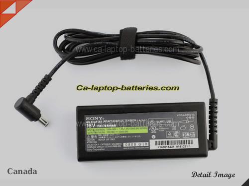 SONY VGN-G2KAN adapter, 16V 4A VGN-G2KAN laptop computer ac adaptor, SONY16V4A64W-6.5x4.4mm