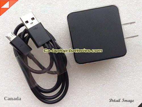  image of ASUS 0A001-00280300 ac adapter, 5V 2A 0A001-00280300 Notebook Power ac adapter ASUS5V2A10W-US-Cord-B