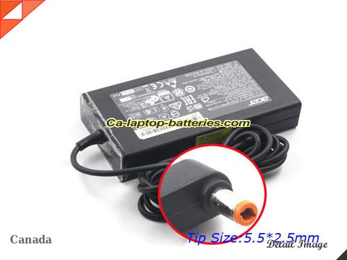 Acer ASPIRE VN7-791G-71YT adapter, 19V 7.1A ASPIRE VN7-791G-71YT laptop computer ac adaptor, ACER19V7.1A135W-5.5x2.5mm-Slim