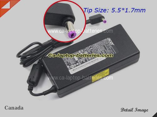 ACER ASPIRE V17 NITRO VN7-792G-79LX adapter, 19V 7.1A ASPIRE V17 NITRO VN7-792G-79LX laptop computer ac adaptor, ACER19V7.1A135W-NEW-5.5x1.7mm