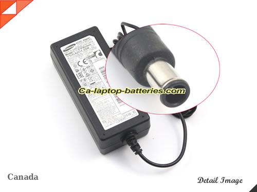 SAMSUNG S24C adapter, 14V 1.786A S24C laptop computer ac adaptor, SAMSUNG14V1.786A25W-6.4X4.4mm