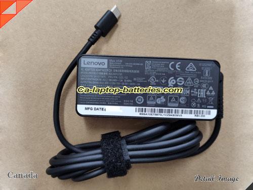 image of LENOVO SA10E75829 ac adapter, 20V 2.25A SA10E75829 Notebook Power ac adapter LENOVO20V2.25A45W-Type-c