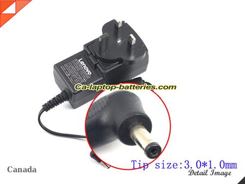  image of LENOVO YDN0B5A1500T ac adapter, 5V 4A YDN0B5A1500T Notebook Power ac adapter LENOVO5V4A20W-3.0x1.0mm-UK