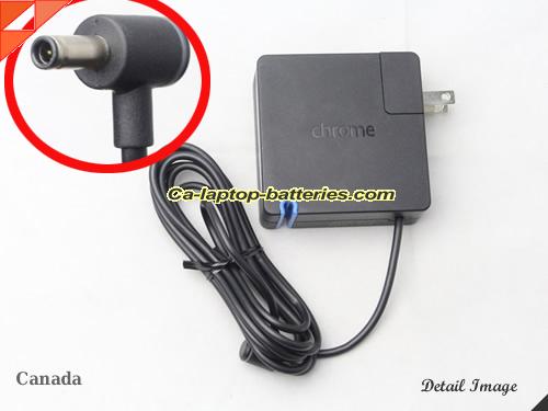 CHROMEBOOK PIXEL 2013 LTE adapter, 12V 5A PIXEL 2013 LTE laptop computer ac adaptor, CHROME12V5A60W-4.5x2.8mm-US