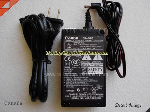 CANON FS200 adapter, 8.4V 1.5A FS200 laptop computer ac adaptor, CANON8.4V1.5A13W-4.0x1.7mm