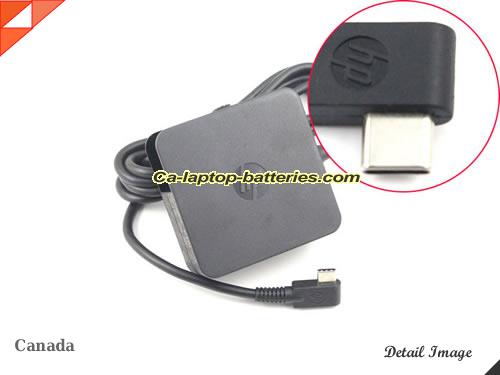  image of HP 815049-001 ac adapter, 15V 3A 815049-001 Notebook Power ac adapter HP15V3A45W-wall