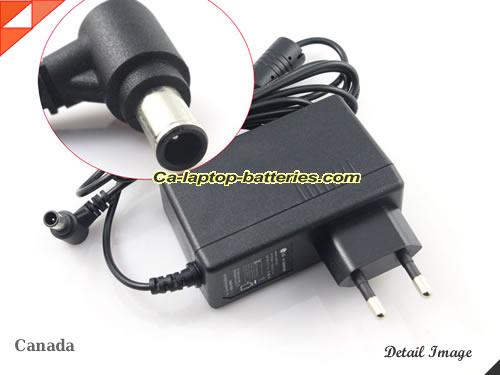 LG W2286L adapter, 19V 2.1A W2286L laptop computer ac adaptor, LG19V2.1A40W-6.5x4.0mm-EU