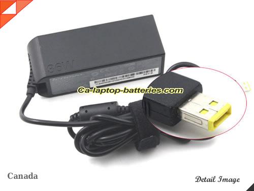  image of LENOVO 00HM601 ac adapter, 12V 3A 00HM601 Notebook Power ac adapter LENOVO12V3A36W