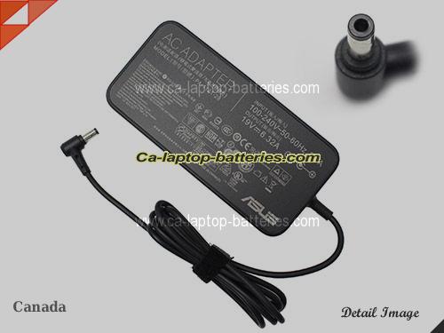 ASUS 1 GL752VW-GS71 adapter, 19V 6.32A 1 GL752VW-GS71 laptop computer ac adaptor, ASUS19V6.32A120W-5.5X2.5mm-Slim-PA