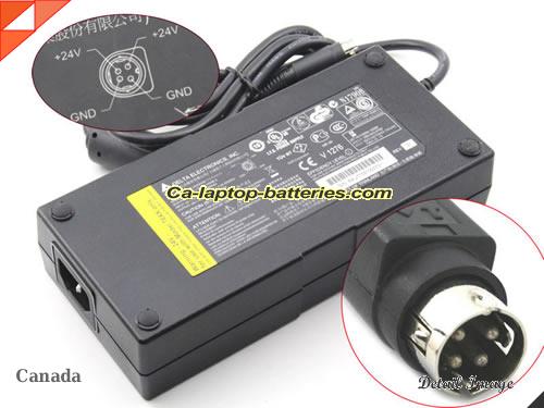 NCR 7600-1001-8801 POS TERMINAL adapter, 24V 6.25A 7600-1001-8801 POS TERMINAL laptop computer ac adaptor, DELTA24V6.25A150W-4PIN