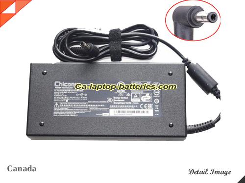  image of CHICONY A14-150P1A ac adapter, 19.5V 7.7A A14-150P1A Notebook Power ac adapter CHICONY19.5V7.7A150W-5.5x2.5mm