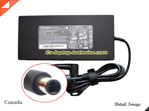  image of CHICONY A150A010L ac adapter, 19V 7.89A A150A010L Notebook Power ac adapter CHICONY19V7.89A150W-7.4x5.0mm