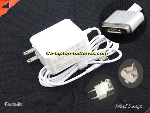  image of APPLE A1244 ac adapter, 14.5V 3.1A A1244 Notebook Power ac adapter UN14.5V3.1A45W-Wall-A450L-W