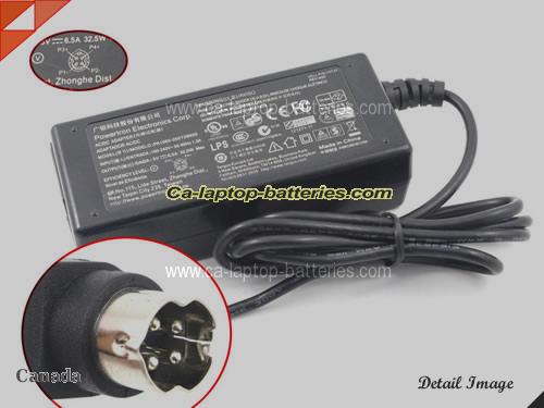 TARGUS DA30NM131 adapter, 5V 6.5A DA30NM131 laptop computer ac adaptor, PEC5V6.5A32.5W-4pin