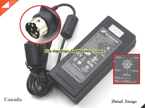 ZYXEL GS1900-24 adapter, 54V 1.66A GS1900-24 laptop computer ac adaptor, FSP54V1.66A90W-4PIN