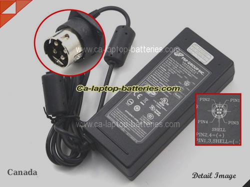 ZYXEL GS1900-24HP adapter, 54V 1.66A GS1900-24HP laptop computer ac adaptor, FSP54V1.66A90W-4PIN