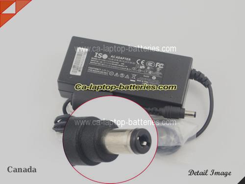 GRUNDIG GLED2407HDB adapter, 12V 3.33A GLED2407HDB laptop computer ac adaptor, ISO12V3.33A40W-5.5x2.1mm