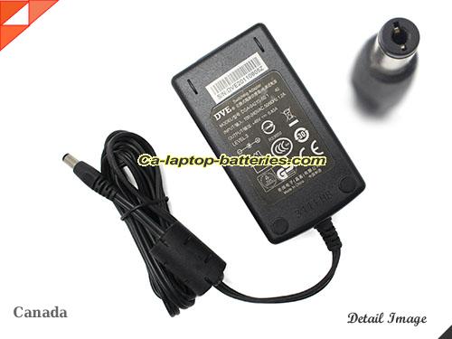  image of DVE DSA-0421S-50 1 40 ac adapter, 48V 0.83A DSA-0421S-50 1 40 Notebook Power ac adapter DVE48V0.83A40W-5.5x2.1mm