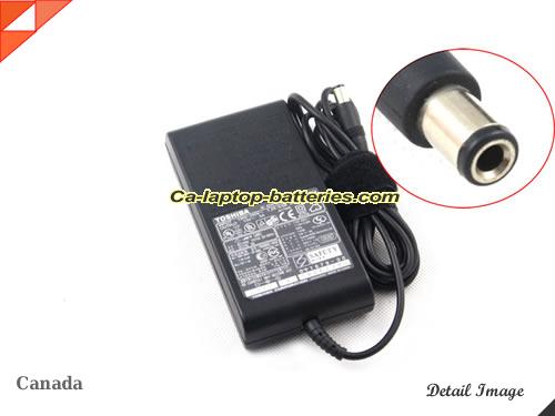  image of TOSHIBA PA3215U-1ACA ac adapter, 15V 5A PA3215U-1ACA Notebook Power ac adapter TOSHIBA15V5A75W-6.5x2.8mm