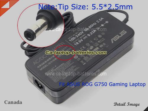 ASUS 8260NGW adapter, 19.5V 9.23A 8260NGW laptop computer ac adaptor, ASUS19.5V9.23A180W-5.5x2.5mm