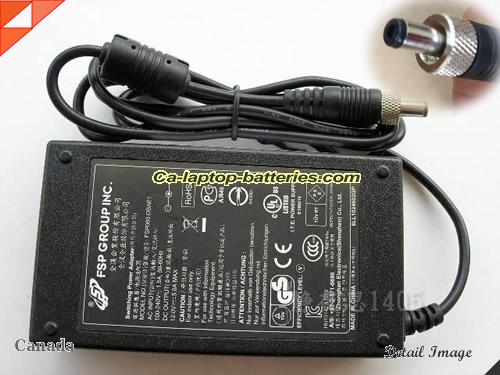  image of FSP FSP060-DBAB1 ac adapter, 12V 5A FSP060-DBAB1 Notebook Power ac adapter FSP12V5A60W-5.5x2.5mm-metal