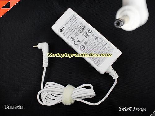  image of LG ADS-40SG-19-2 ac adapter, 19V 2.1A ADS-40SG-19-2 Notebook Power ac adapter LG19V2.1A40W-3.0x1.0mm-W