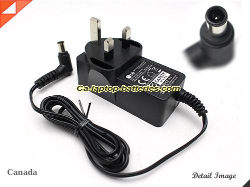  image of LG EAY63032011 ac adapter, 19V 0.84A EAY63032011 Notebook Power ac adapter LG19V0.84A16W-6.5x4.4mm-UK