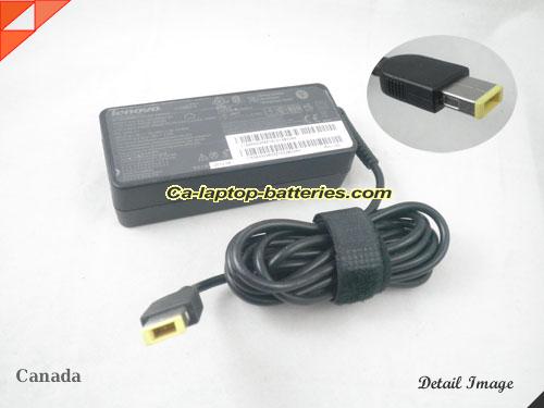  image of LENOVO SA10M42747 ac adapter, 20V 3.25A SA10M42747 Notebook Power ac adapter LENOVO20V3.25A65W-rectangle-pin