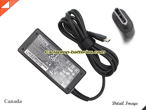  image of CHICONY AC45R053L ac adapter, 20V 2.25A AC45R053L Notebook Power ac adapter Chicony20V2.25A45W--TYPE-C