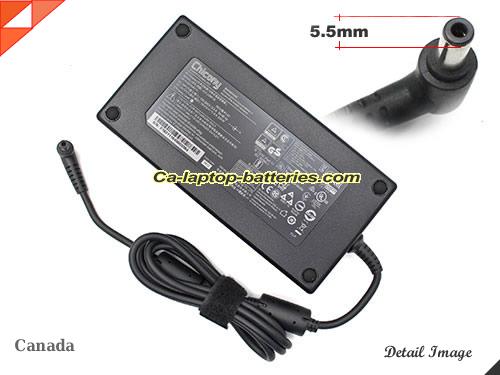 MEDION ERAZER X15807 adapter, 19.5V 11.8A ERAZER X15807 laptop computer ac adaptor, CHICONY19.5V11.8A230W-5.5x2.5mm