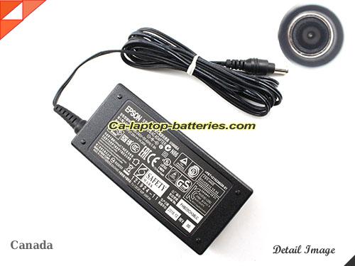  image of EPSON A462E ac adapter, 24V 1A A462E Notebook Power ac adapter EPSON24V1A24W-6.0x4.0mm