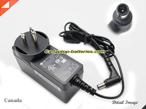  image of LG EAY65890005 ac adapter, 19V 2.1A EAY65890005 Notebook Power ac adapter LG19V2.1A40W-6.5x4.4mm-US