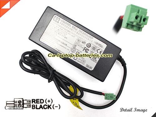  image of CWT KPL-060F ac adapter, 12V 5A KPL-060F Notebook Power ac adapter CWT12V5A60W-2PIN