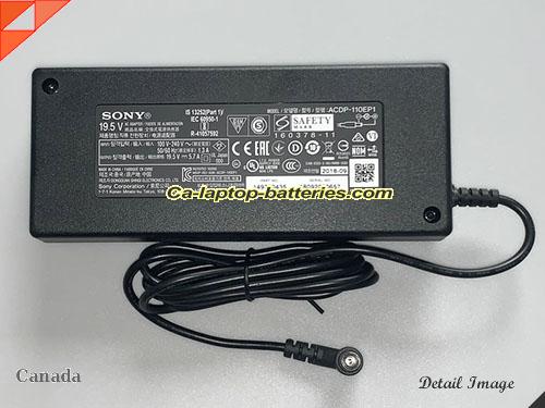  image of SONY ACDP-110EP1 ac adapter, 19.5V 5.7A ACDP-110EP1 Notebook Power ac adapter SONY19.5V5.7A110W-6.4x4.4mm