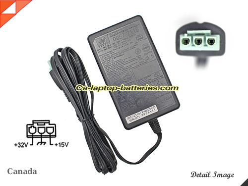  image of HP 0957-2118 ac adapter, 32V 0.563A 0957-2118 Notebook Power ac adapter HP32V0.563A20W-Molex-3PIN