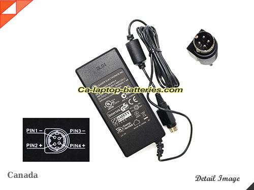  image of LEI NU60-F480125-L1 ac adapter, 48V 1.25A NU60-F480125-L1 Notebook Power ac adapter LEI48V1.25A60W-4PIN-ZZYF