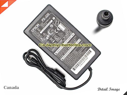  image of EPSON PS-220 ac adapter, 24V 5A PS-220 Notebook Power ac adapter EPSON24V5A120W-5.5x2.5mm