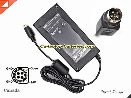  image of CANON MG1-4565 ac adapter, 24V 2A MG1-4565 Notebook Power ac adapter CANON24V2A48W-4PIN-SZXF