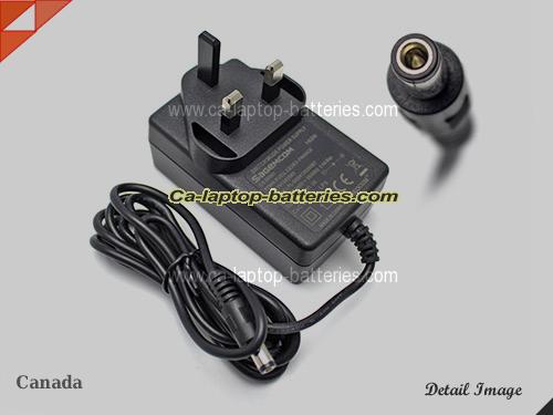  image of SAGEMCOM S018RM1200150 ac adapter, 12V 2A S018RM1200150 Notebook Power ac adapter SAGEMCOM12V2A24W-5.5x2.1mm-UK